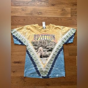 Vintage 2003 Led Zeppelin Houses Of The Holy Tshirt Size Medium Band Music Tee